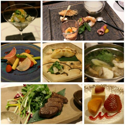 有馬温泉スパテラス紫翠の夕食の画像