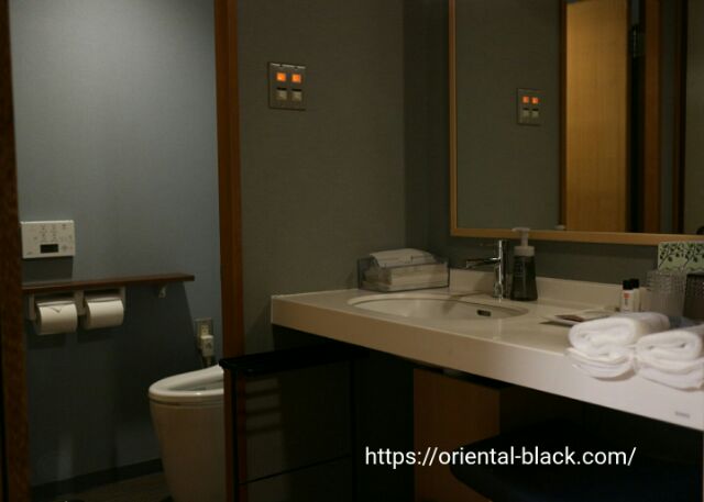 有馬温泉スパテラス紫翠の洗面トイレの画像