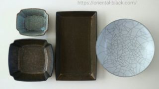 五条坂陶器まつりで購入した器の画像